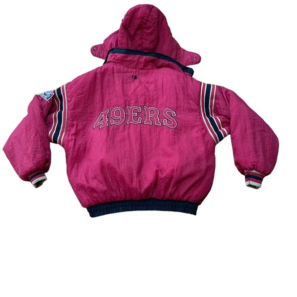 Vintage 49ers Pro Layer NFL Reversible Coat Size:XXL - Picture 4 of 9